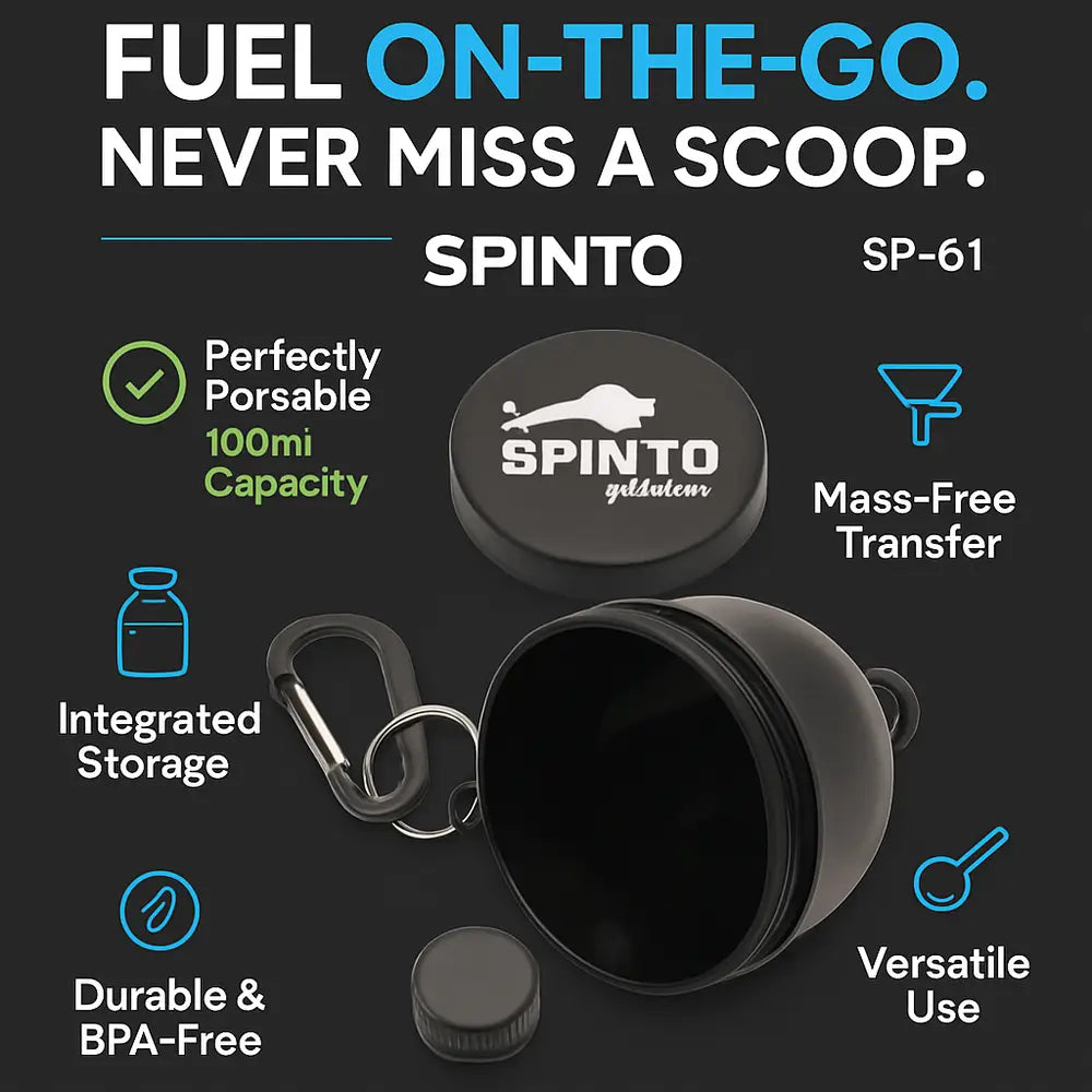 SP-61 Supplement Funnel 50ml-100ml| Fill. Carry. Pour.