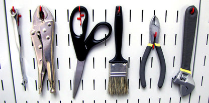 The Perfect Starter Accessory Pack - Our Most Popular Wall Control Pegboard Hook Set