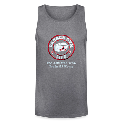 Unisex Tri-Blend Organic Tank - heather gray