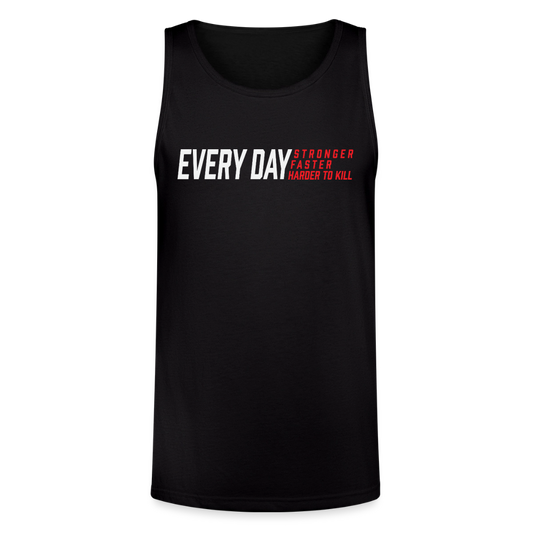 Unisex Tri-Blend Organic Tank - black