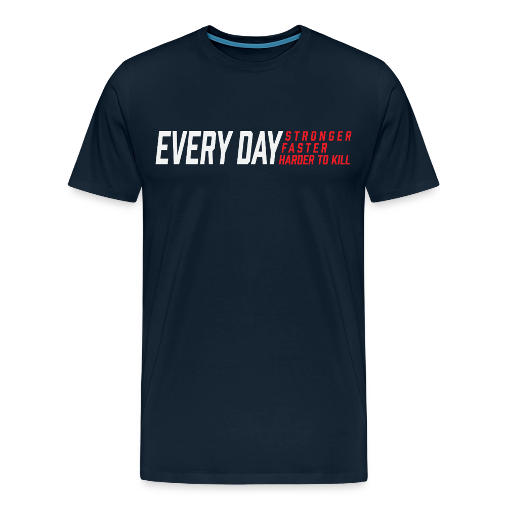 Men's Become Unstoppable Premium T-Shirt - deep navy