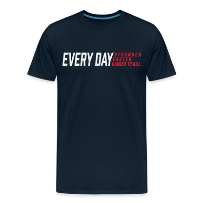 Men's Become Unstoppable Premium T-Shirt - deep navy