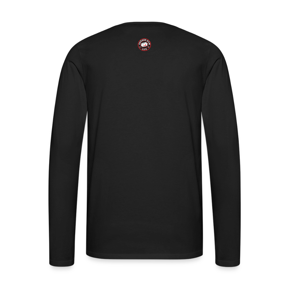 Men's Premium Long Sleeve T-Shirt - black