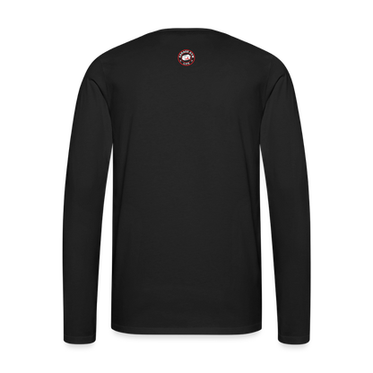 Men's Premium Long Sleeve T-Shirt - black