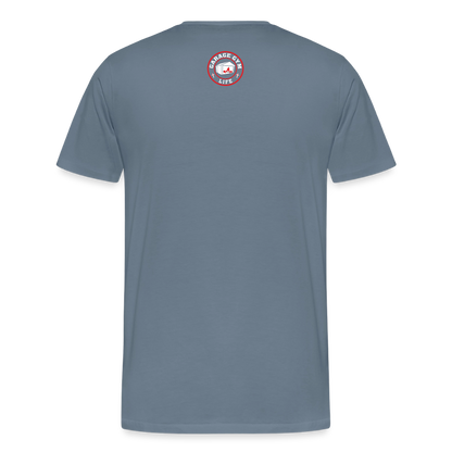 Men's Premium T-Shirt - steel blue