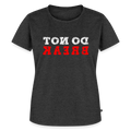 Women’s Mirrored Premium T-Shirt - heather anthracite