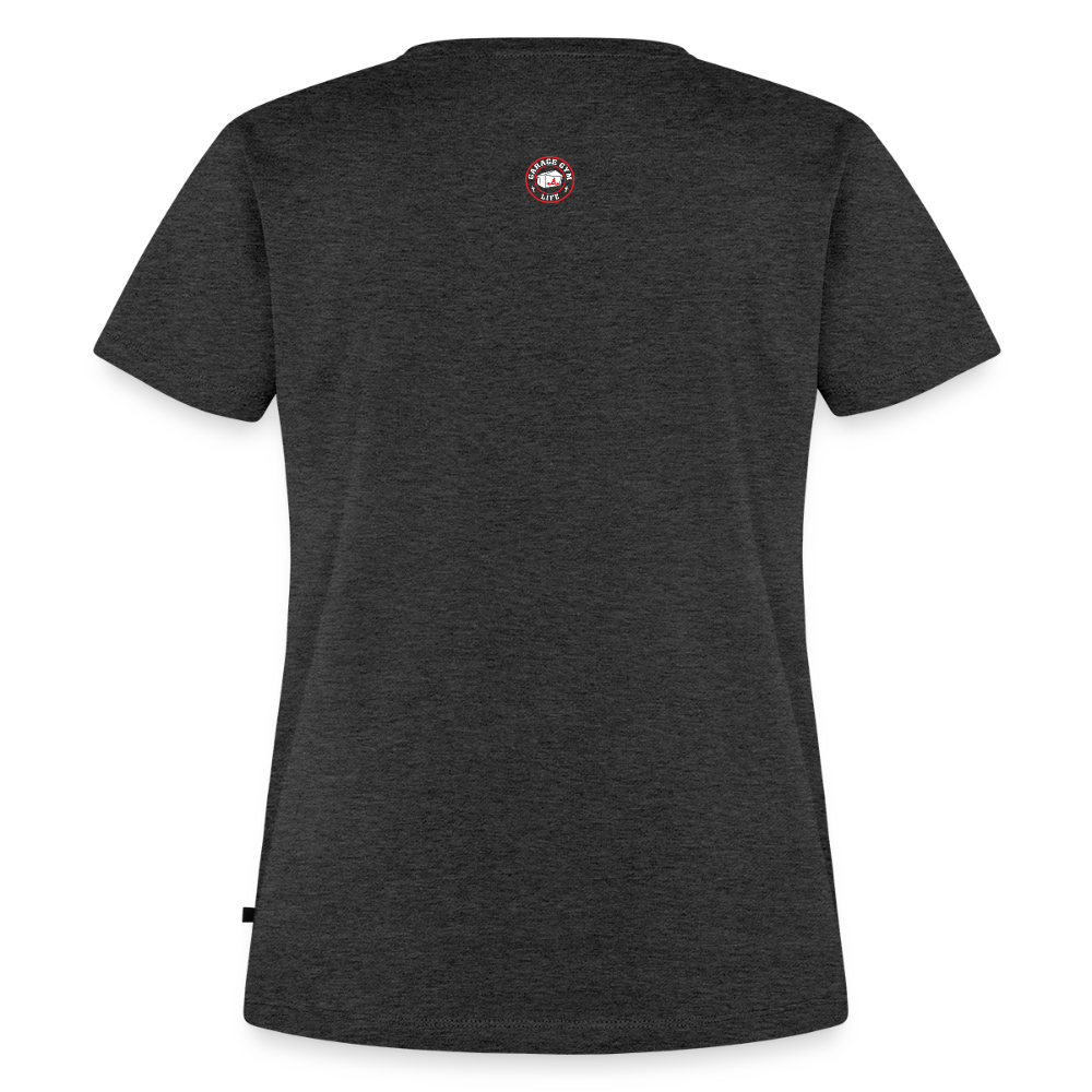 Women’s Mirrored Premium T-Shirt - heather anthracite