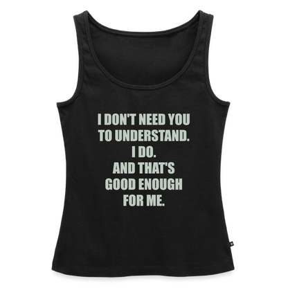 Women’s Attitude Premium Tank Top - black