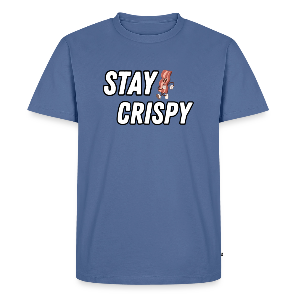 Men's Team Crispy Bacon Premium T-Shirt - stone blue 