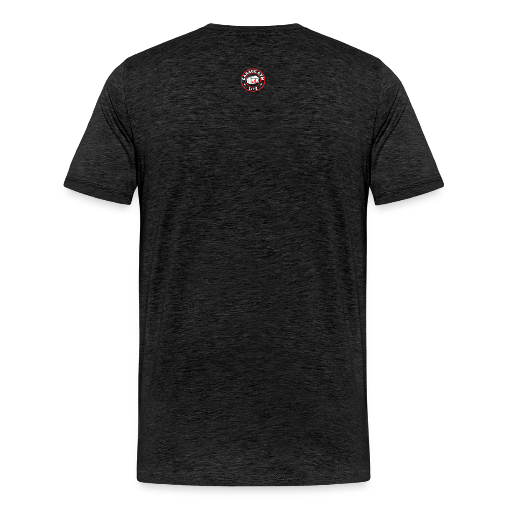 Men's #garagegymlife Premium T-Shirt - charcoal grey