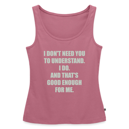 Women’s Attitude Premium Tank Top - mauve