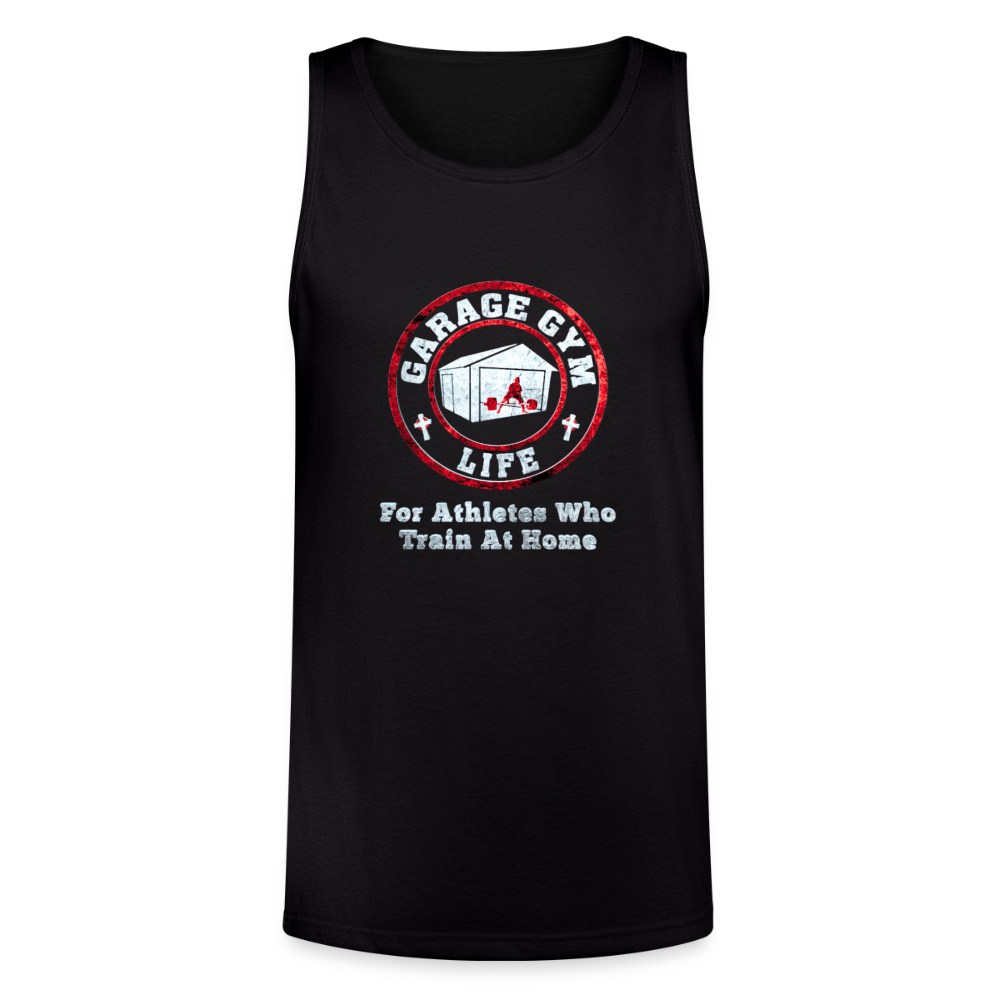 Unisex Tri-Blend Organic Tank - black