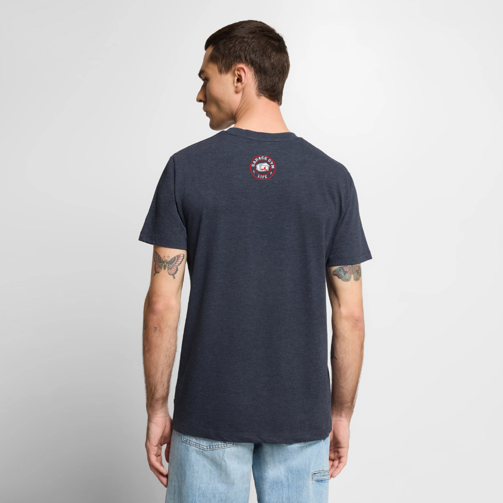 Men's Team Crispy Bacon Premium T-Shirt - heather denim 