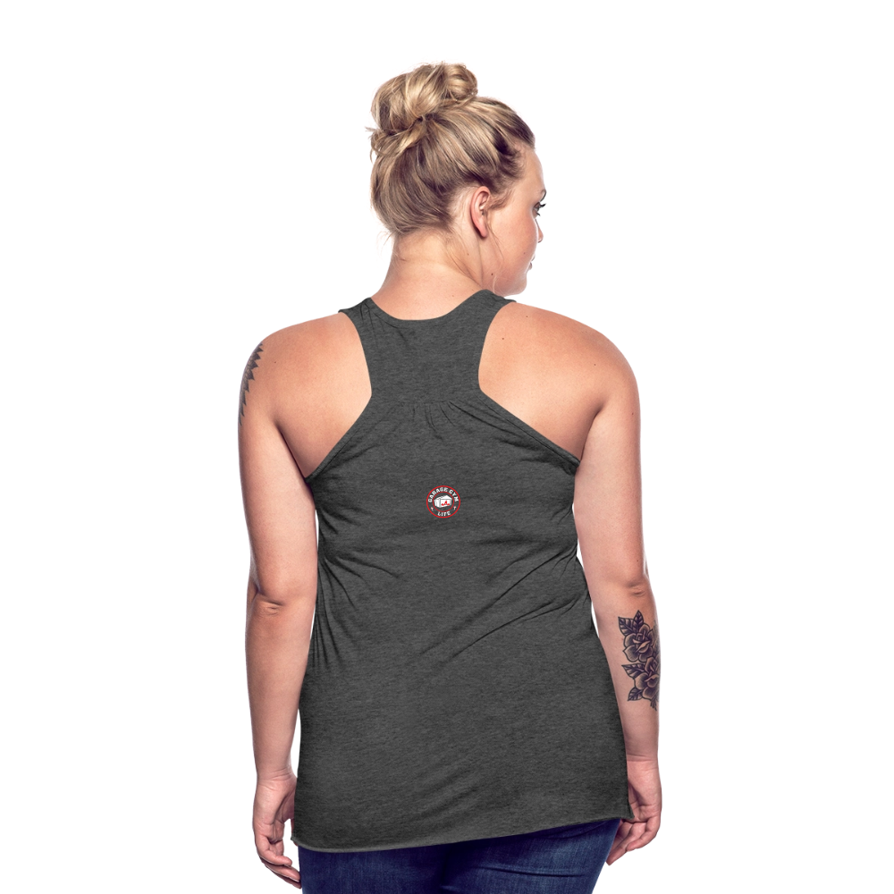 Women's Flowy Tank Top by Bella - deep heather