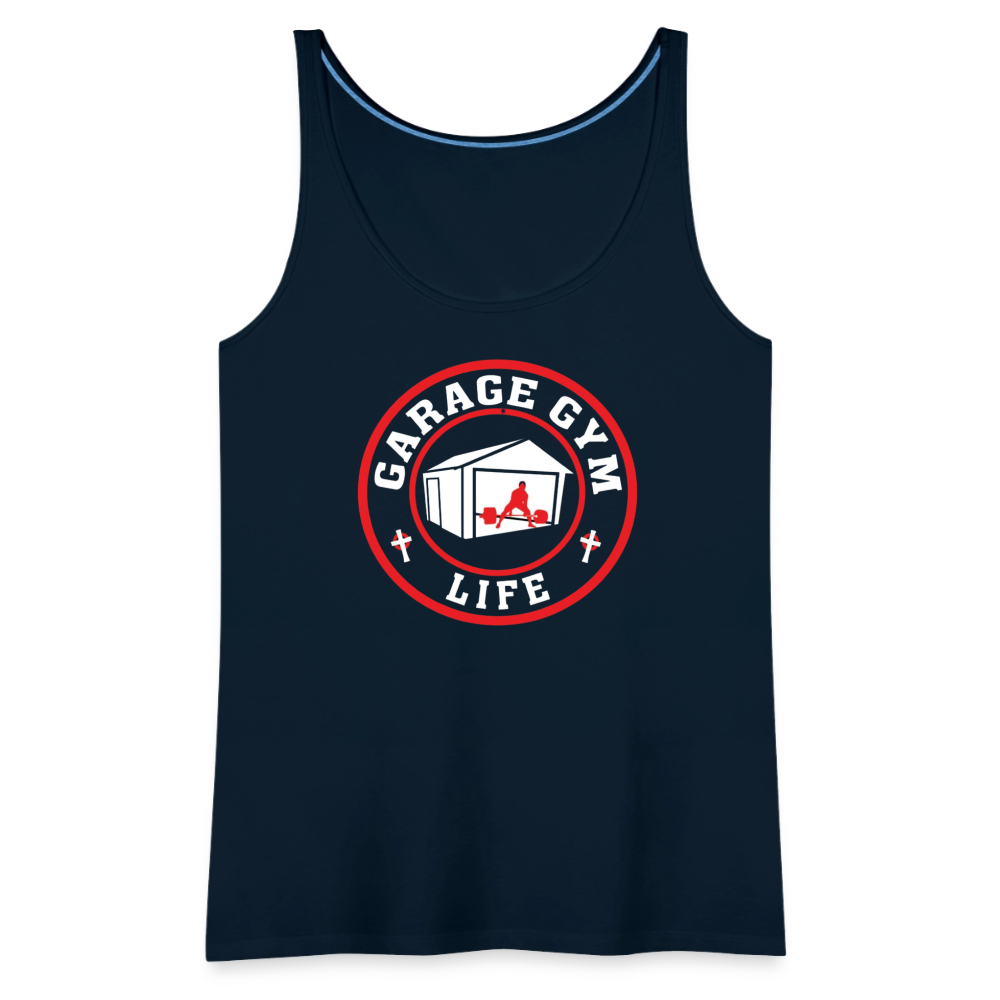 Women’s Premium Tank Top - deep navy