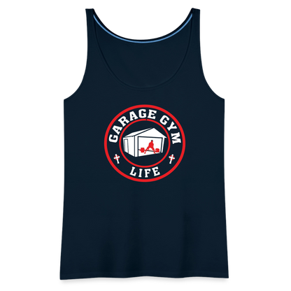 Women’s Premium Tank Top - deep navy