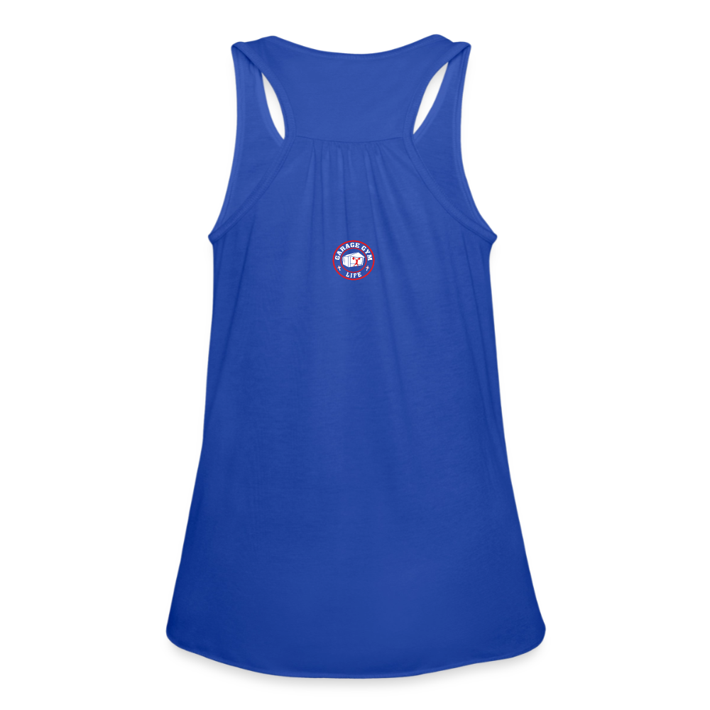 Women's Physical Culture Flowy Tank Top - royal blue