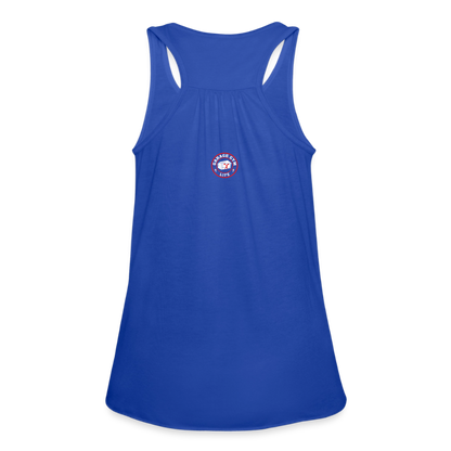 Women's Physical Culture Flowy Tank Top - royal blue