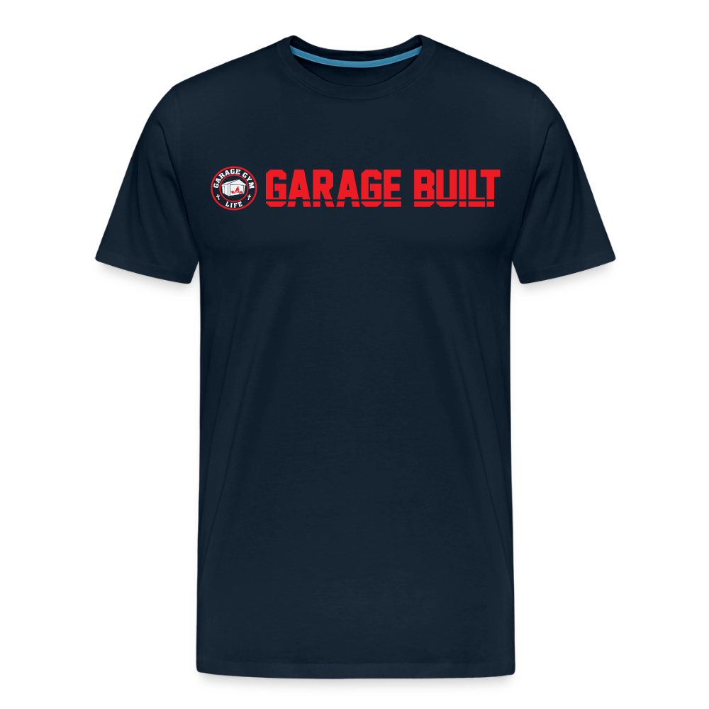 Men's Garage Built Premium T-Shirt - deep navy