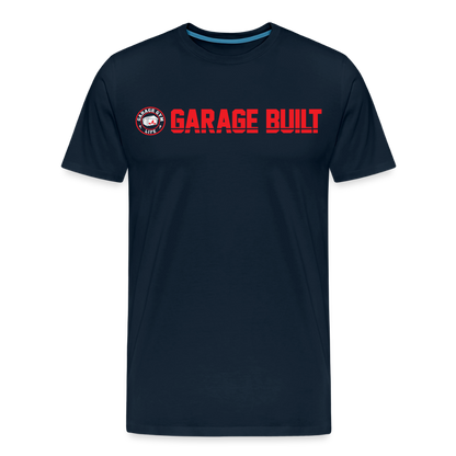 Men's Garage Built Premium T-Shirt - deep navy