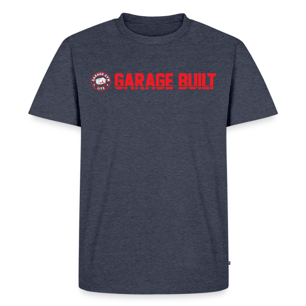 Men's Garage Built Premium T-Shirt - heather denim 