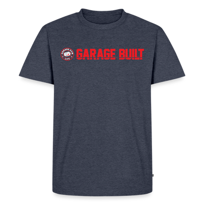 Men's Garage Built Premium T-Shirt - heather denim 