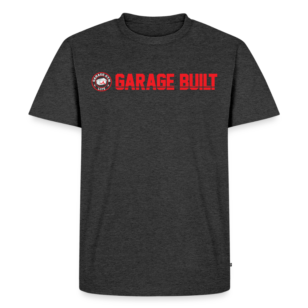 Men's Garage Built Premium T-Shirt - heather anthracite