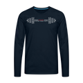 Men's Premium Long Sleeve T-Shirt - deep navy