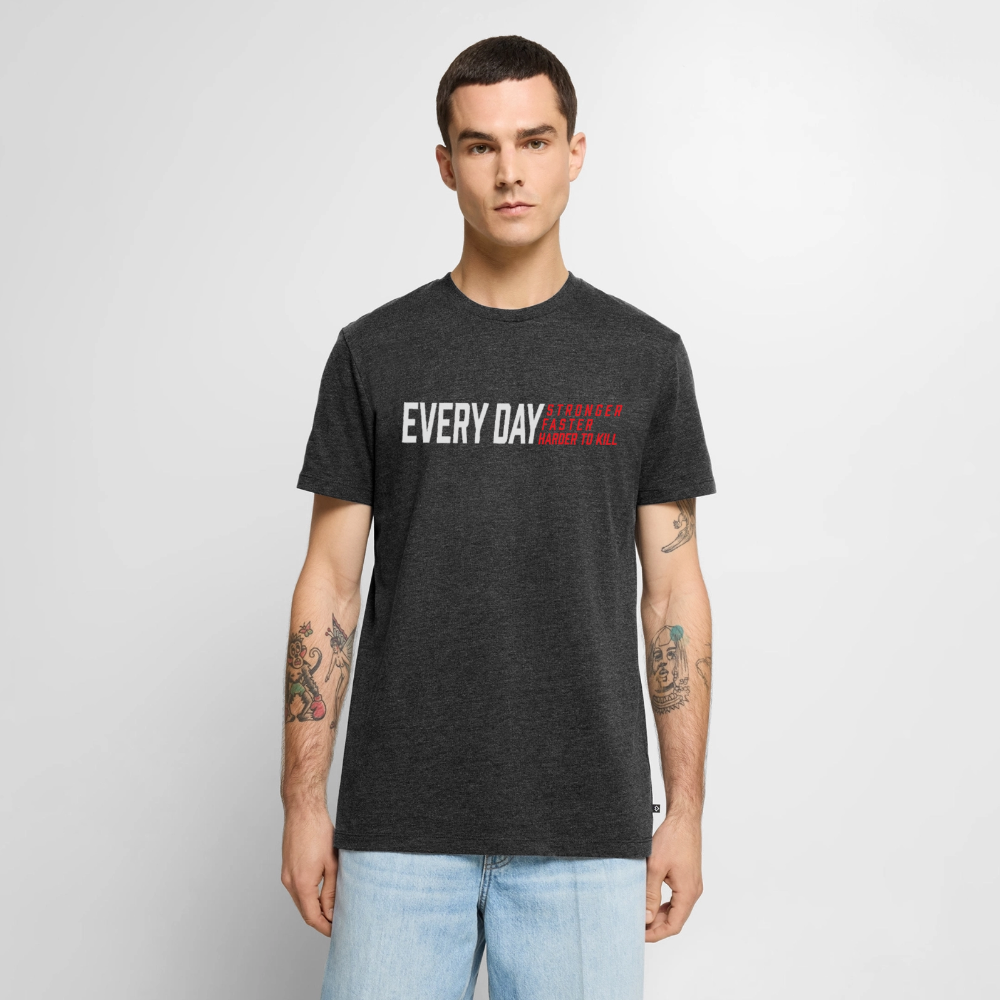 Men's Become Unstoppable Premium T-Shirt - heather anthracite