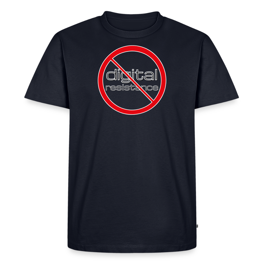 Men's Anti Digital Resistance Premium T-Shirt - navy