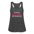 Women's Flowy Tank Top by Bella - deep heather