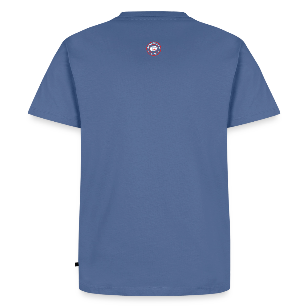Men's #garagegymlife Premium T-Shirt - stone blue 