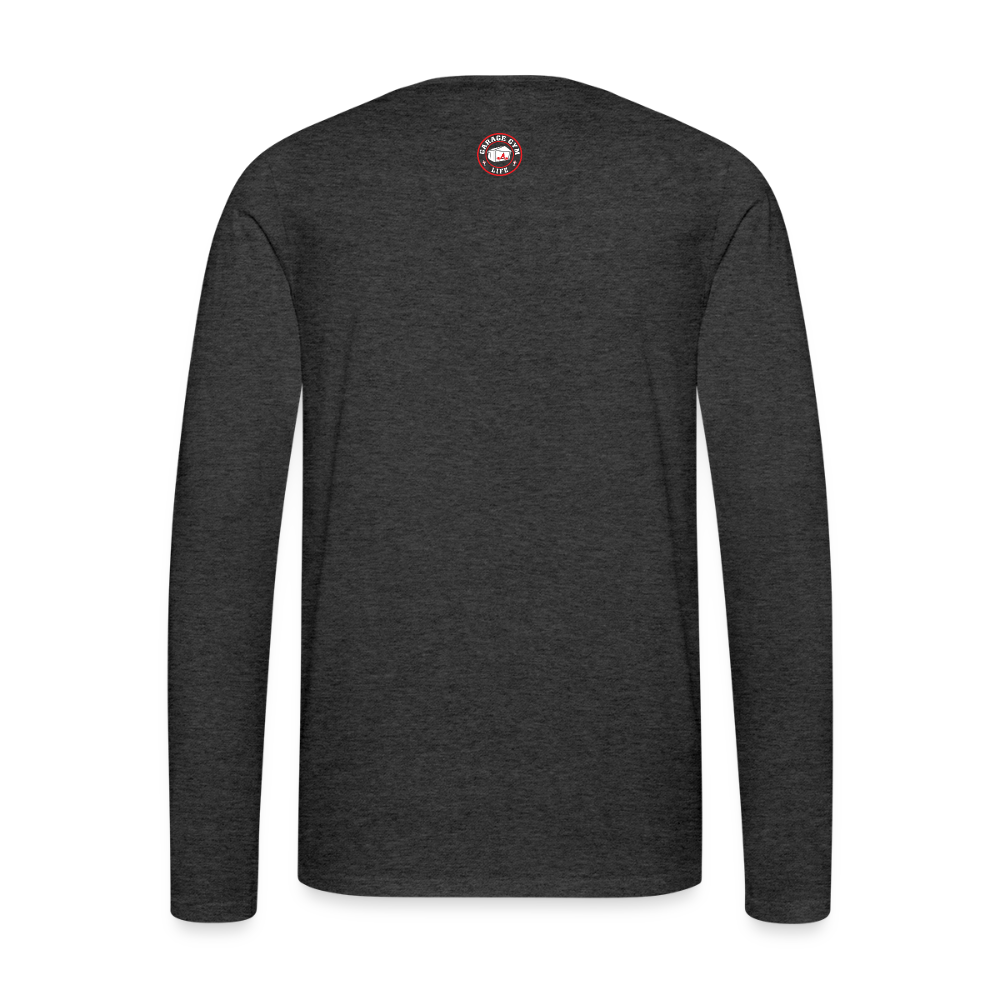 Men's Premium Long Sleeve T-Shirt - charcoal grey