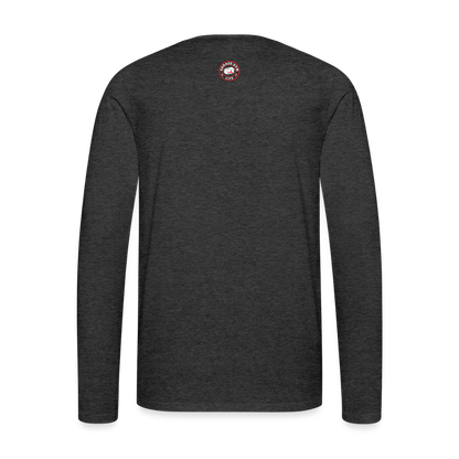 Men's Premium Long Sleeve T-Shirt - charcoal grey