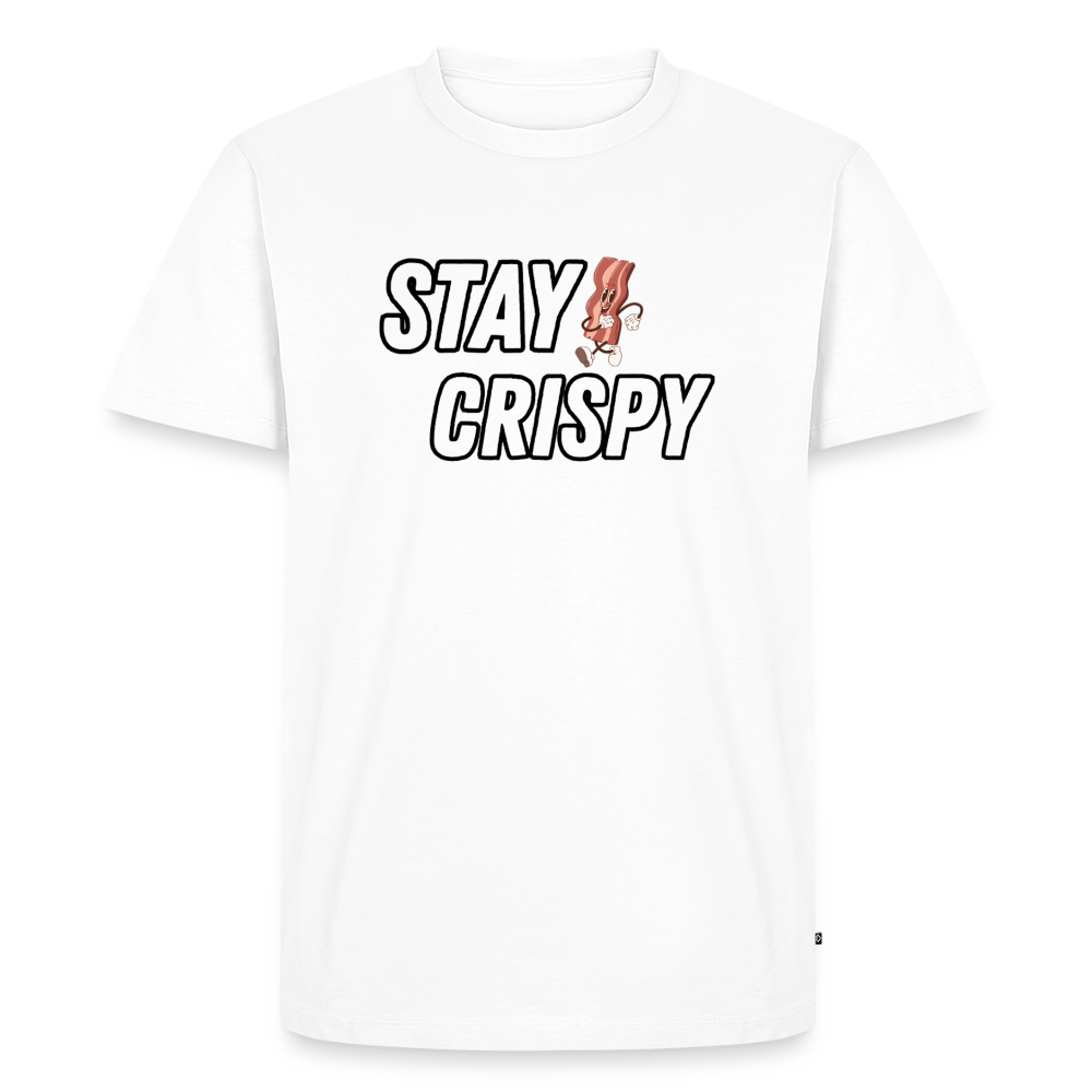 Men's Team Crispy Bacon Premium T-Shirt - white