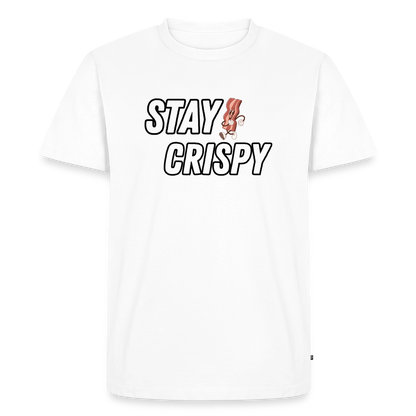 Men's Team Crispy Bacon Premium T-Shirt - white