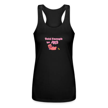 Women’s Performance Racerback Tank Top - black