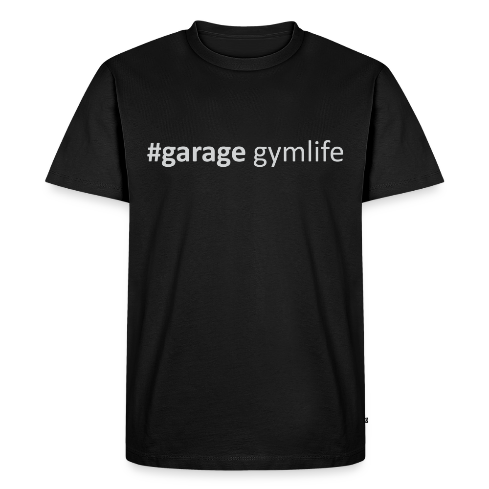 Men's #garagegymlife Premium T-Shirt - black