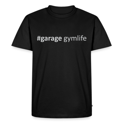 Men's #garagegymlife Premium T-Shirt - black