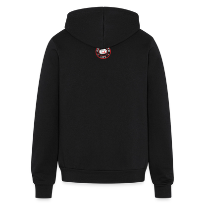 Unisex Full Zip Hoodie - black