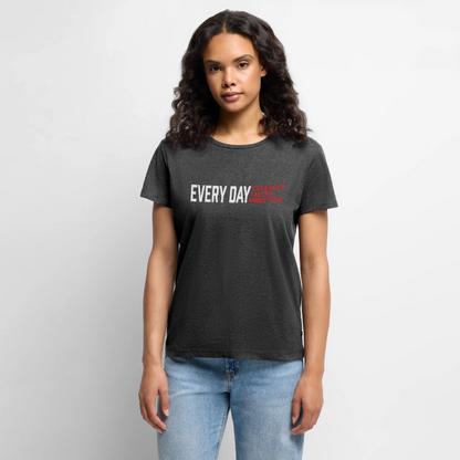 Women’s Become Unstoppable Premium T-Shirt - heather anthracite