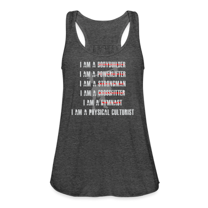 Women's Physical Culture Flowy Tank Top - deep heather