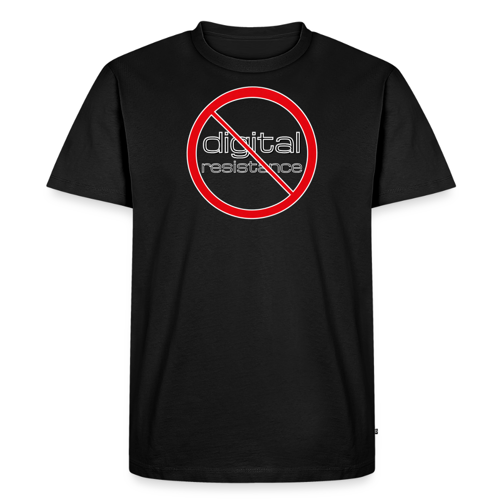Men's Anti Digital Resistance Premium T-Shirt - black