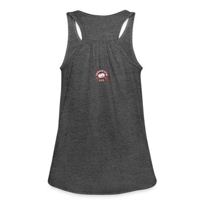 Women's Flowy Tank Top by Bella - deep heather