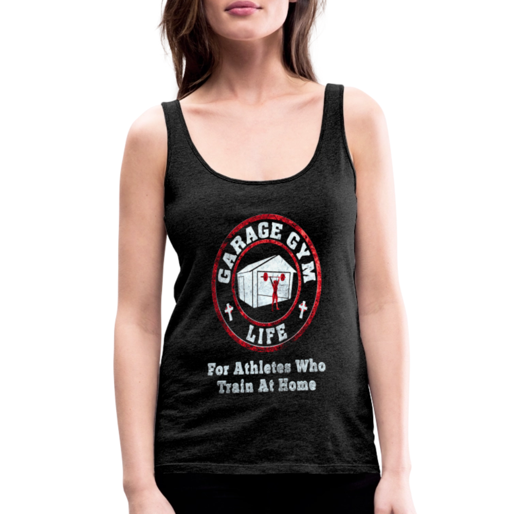 Women’s Logo Premium Tank Top - charcoal grey