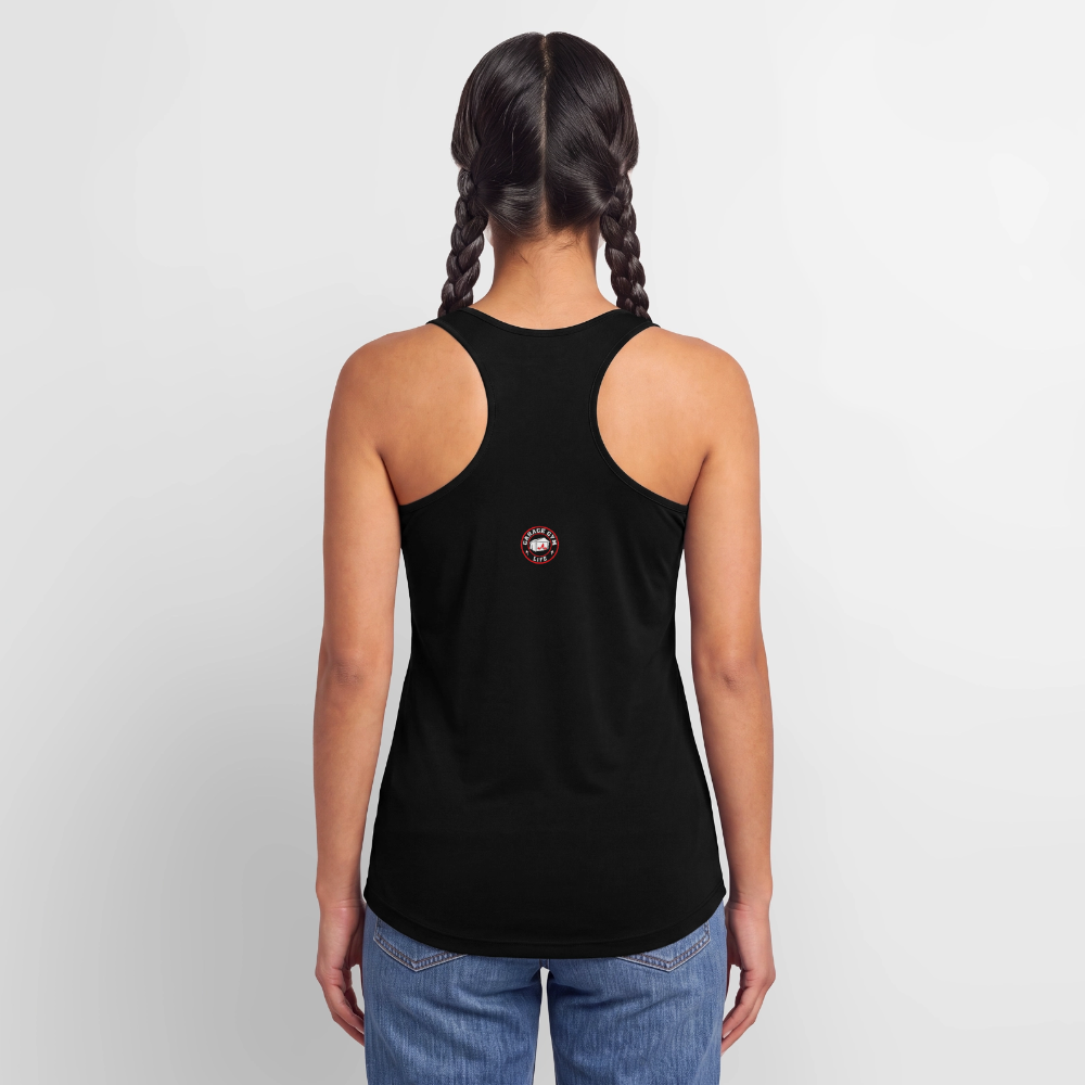 Women’s Performance Racerback Tank Top - black