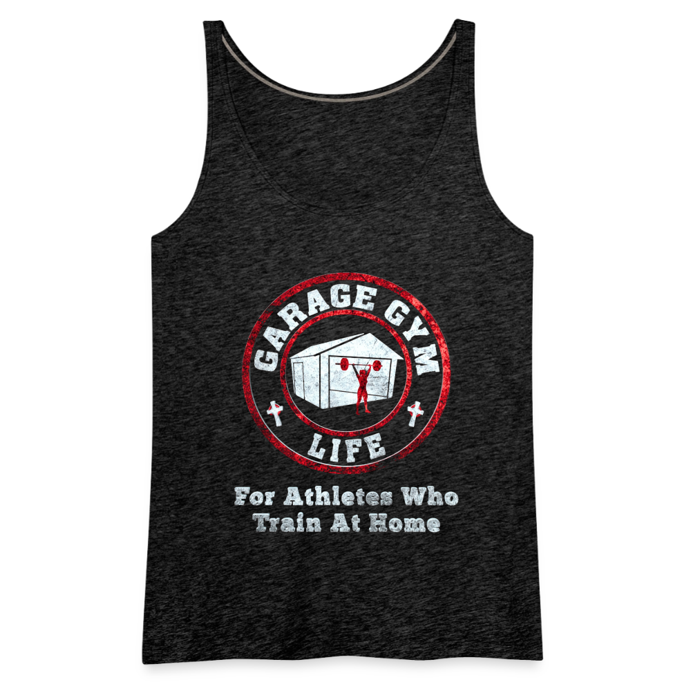 Women’s Logo Premium Tank Top - charcoal grey