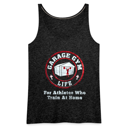 Women’s Logo Premium Tank Top - charcoal grey