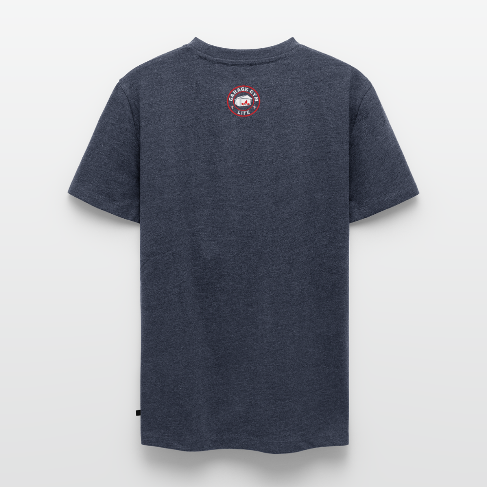 Men's Garage Built Premium T-Shirt - heather denim 