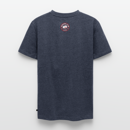 Men's Garage Built Premium T-Shirt - heather denim 